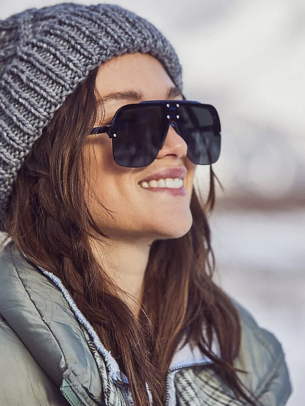 Free People Lickedy Split Polorized Sunglasses
